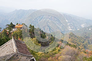 South Mount Wutai(Nanwutai). a famous landscape in Xian, Shaanxi, China.