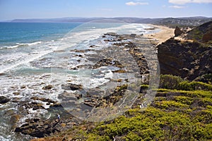 South Ocean coast in Aireys Inlet