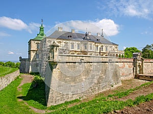 South part of the Pidhirtsi castle of 17th century, Ukraine