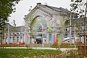 South railway station in Charleroi. Belgium photo