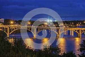 South Saskatchewan River in Saskatoon