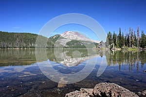 South Sister from Sparks Lake