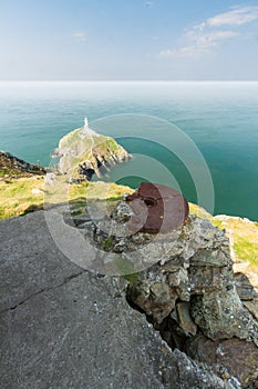 South Stack lighthouse, and gun emplacement, Anglesey