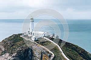 South Stack Lighthouse, Wales, Anglesey, UK