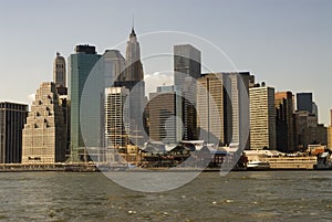 South Street Seaport Skyline