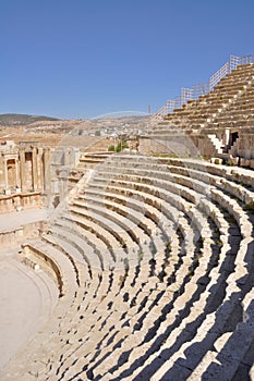 South Theater at Jerash ruins (Jordan)