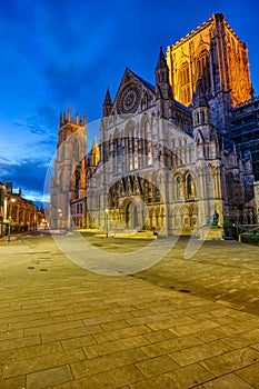 The south transept of the York Minster photo