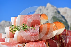 South Tyrolean bacon