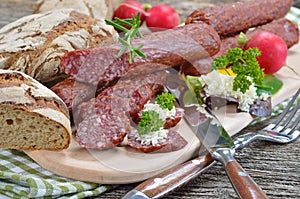 South tyrolean snack