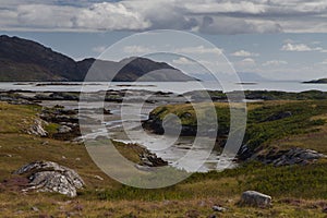 South Uist looking out to sea