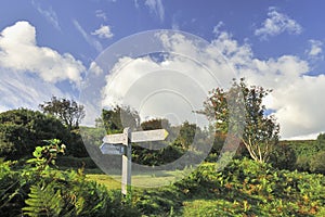 South West coast footpath, Exmoor