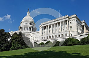 United States Capitol Building, on Capitol Hill in Washington DC