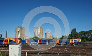 South West Railway train in London