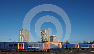 South West Railway train in London