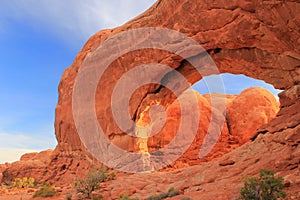 South Window Arch, Arches National Park, Utah, USA