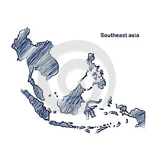Southeast asia map