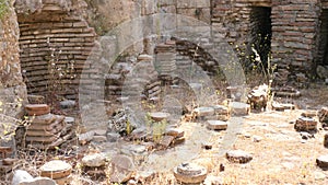 Southern Baths of Perge, ancient city in Antalya Province, Turkey.