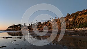 Southern California Sunset Beach Scenes - Encinitas.