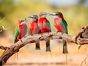 Southern Carmine Bee Eater