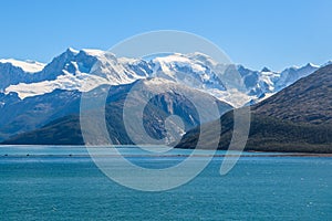 The southern coast of Chile presents a large number of fjords and fjord-like channels from the latitudes of Cape Horn