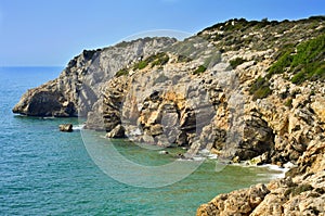 Southern coast of Sitges, Spain photo