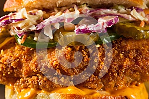 Southern Country Fried Chicken Sandwich