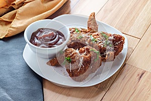 Crispy Fried Chicken Wings