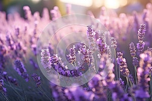 Southern France Italy lavender Provence field blooming violet flowers aromatic purple herbs plants nature beauty perfume