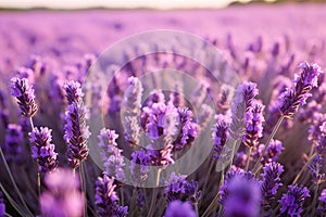 Southern France Italy lavender Provence field blooming violet flowers aromatic purple herbs plants nature beauty perfume