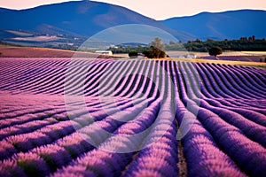 Southern France Italy lavender Provence field blooming violet flowers aromatic purple herbs plants nature beauty perfume