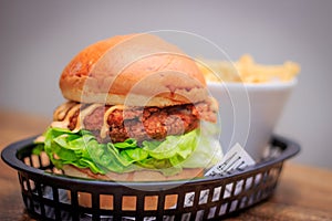 Southern Fried Chicken Burger