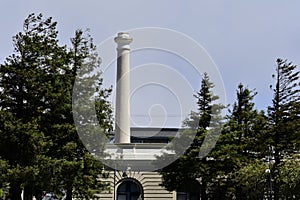 Southern Pacific Hospital Power Station turned Mercy Family Plaza, 6.