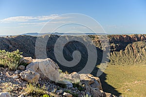 The Southern Rim of Meteor Crater