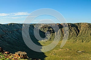 The Southern Rim of Meteor Crater