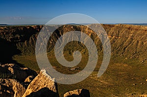 The Southern Rim of Meteor Crater