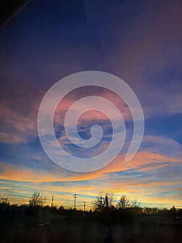 Southern sunset in Arkansas