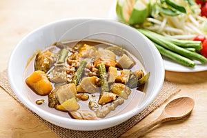 Southern Thai food Kaeng Tai Pla