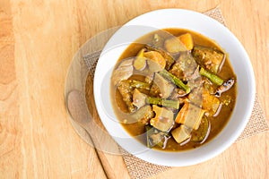 Southern Thai food Kaeng Tai Pla