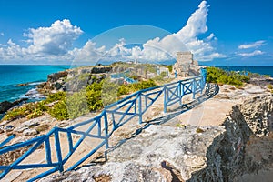 Southern tip of Isla Mujeres, Mexico photo