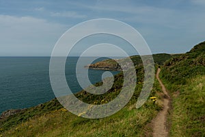 The Southern Upland Way near Port patrick