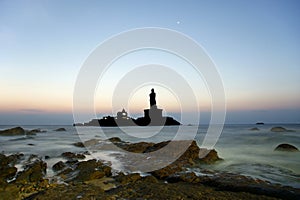 Southernmost point of India. Comorin or Kanyakumari, India