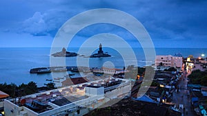 Southernmost tip of peninsular India, Kanyakumari