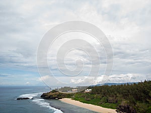 The Southest point of Mauritius. Africa Indian Ocean