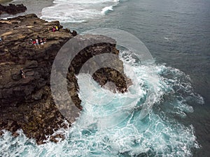 The Southest point of Mauritius. Africa Indian Ocean