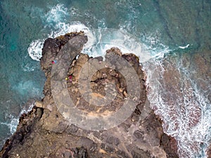 The Southest point of Mauritius. Africa Indian Ocean