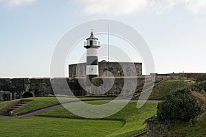 Southsea Castle and Lighthouse, Hampshire, England