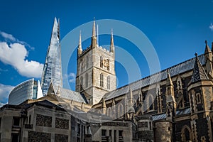 Southwark Cathedral on a sunny day photo