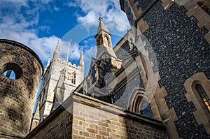 Southwark Cathedral on a sunny day photo