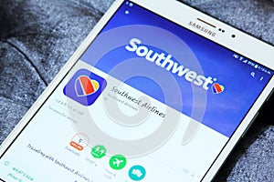Southwest airlines app logo on google play