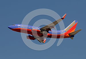 Southwest Airlines jet airplane